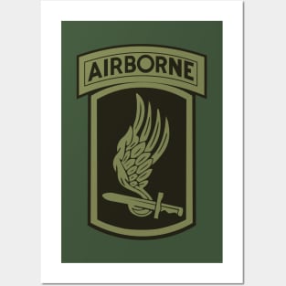 173rd Airborne Patch (subdued) Posters and Art